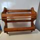 Vintage wooden shelf