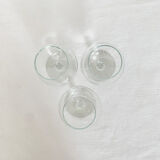 3 glasses of digestive cognac