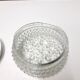 Vintage ceiling light / wall light - Molded glass - diamond tips - 1970s