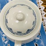 Iron earthenware teapot Gien service Fontenay
