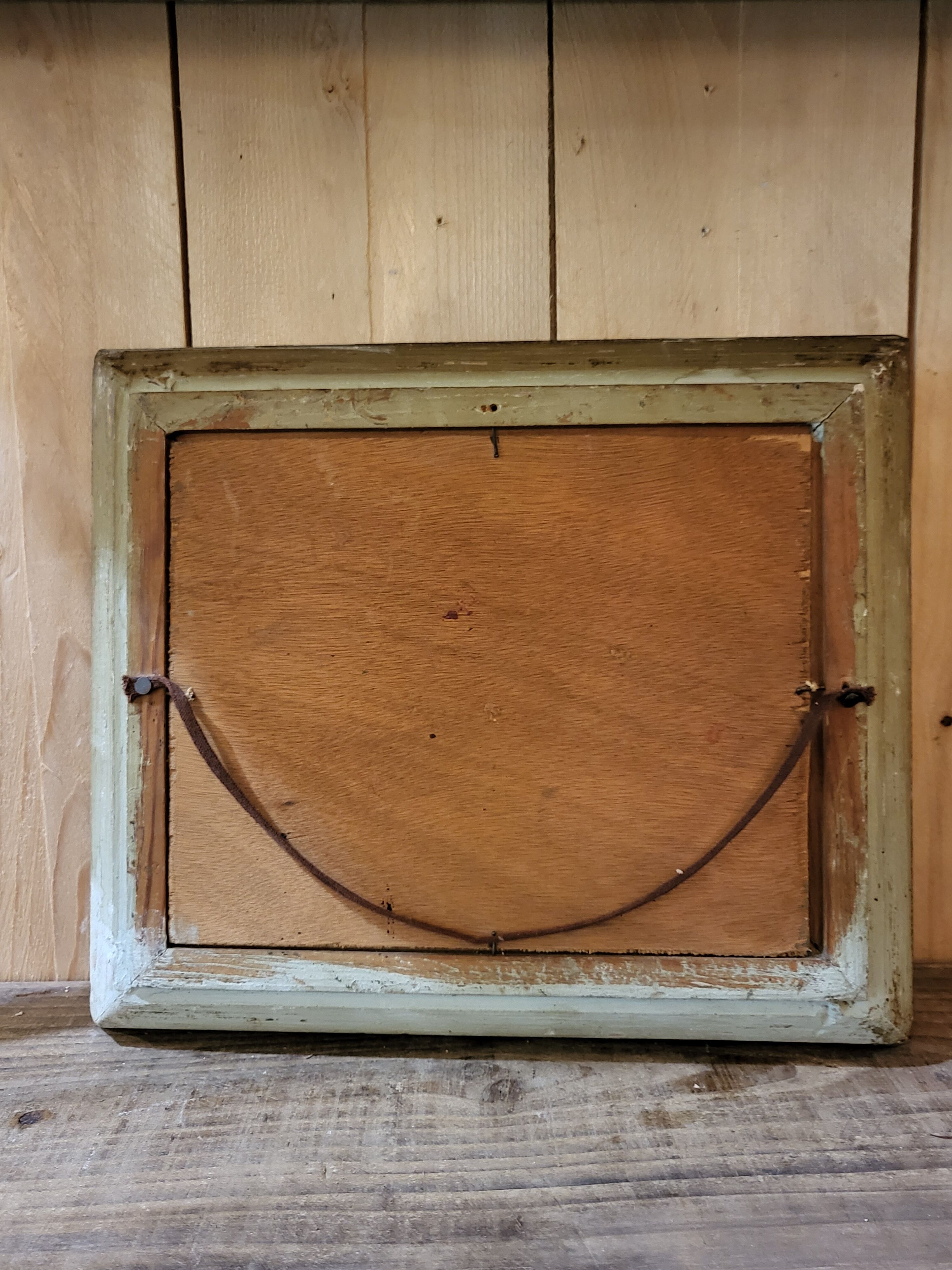 Oil on panel bouquet