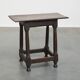 Large Antique English Side Table / Stool