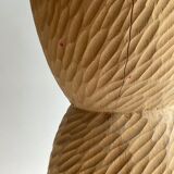 Stèle totem bois arraché