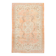 Tapis persan pêche et crème