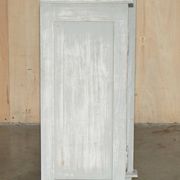 Vintage sideboard with wrought iron doors