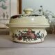 Vintage small terrine sweet box Sarreguemines Obernai