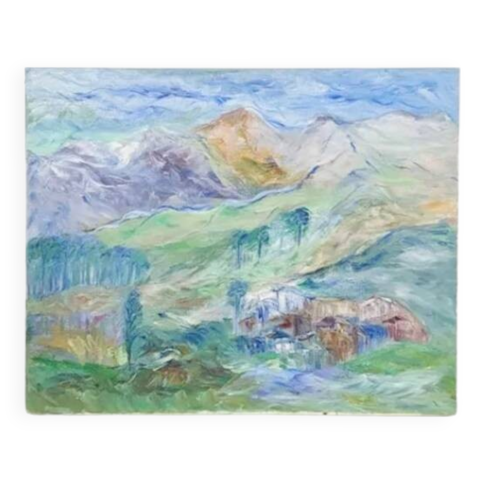 Vintage Majorca painting