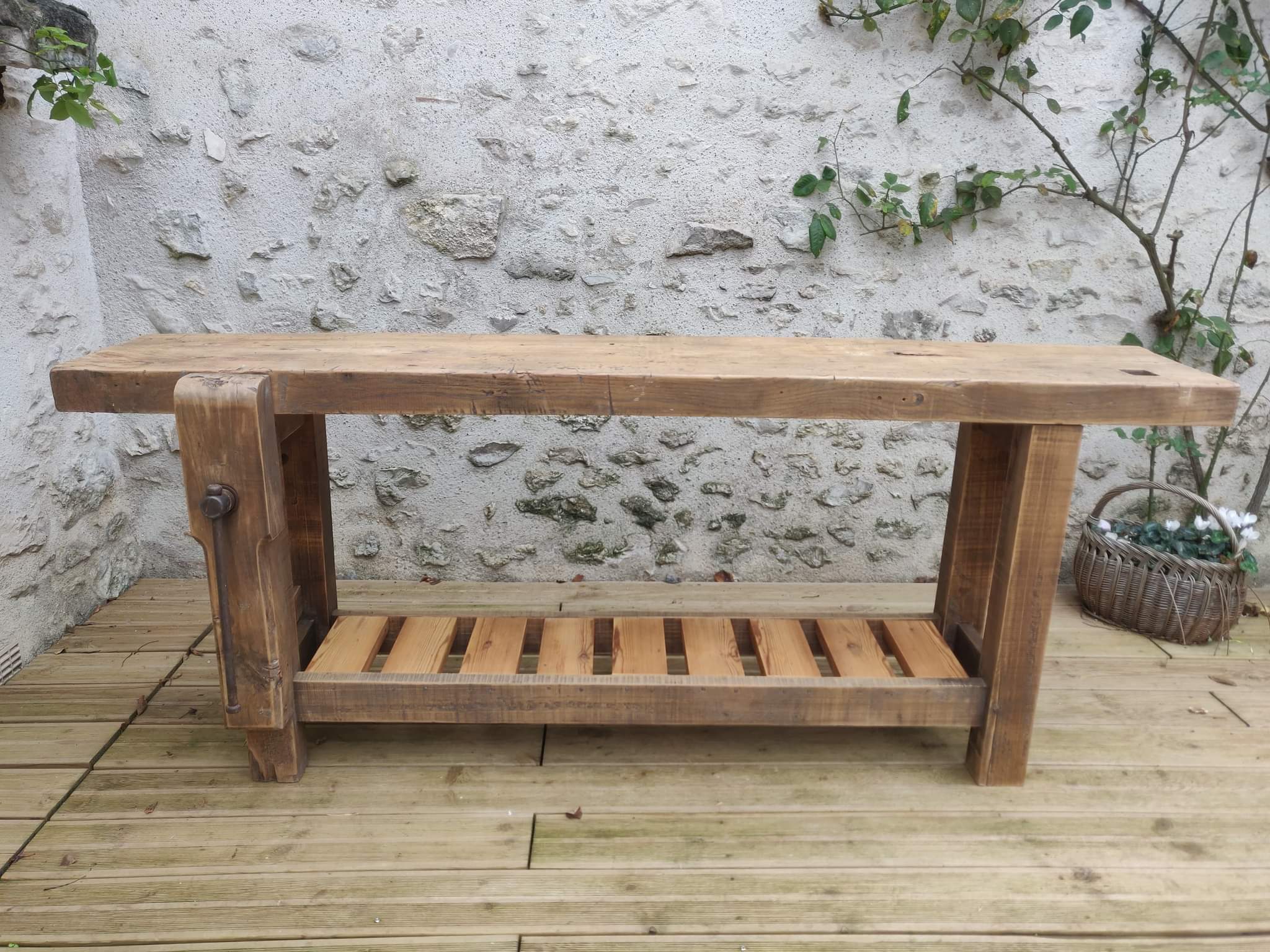 Old workbench renovated