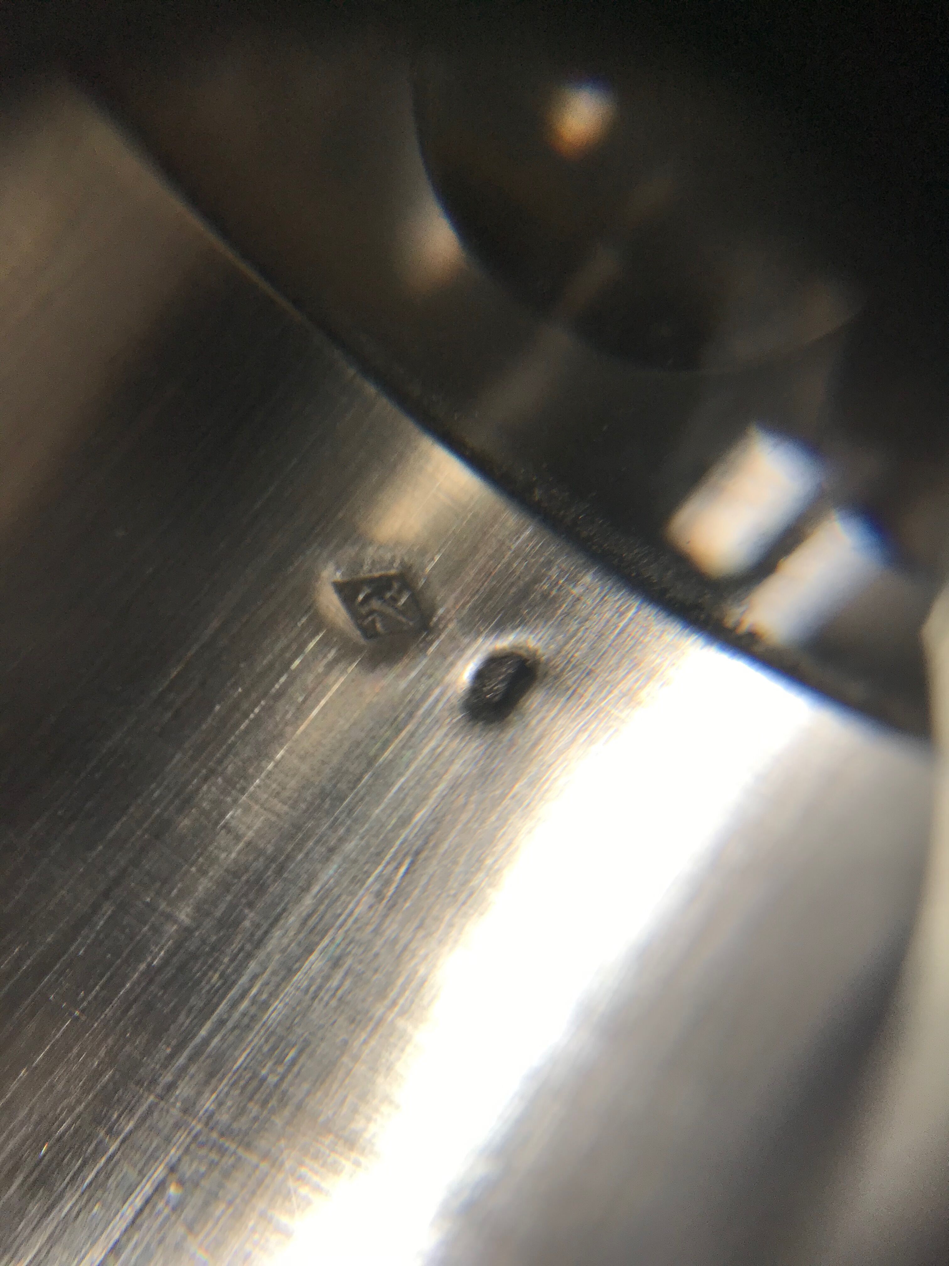 1034 Numbered - Carafe - Modern mid-century - Crystal cut with silver mount