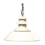 Creamy white perforated neck suspension