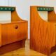 Chevets scandinave en teck