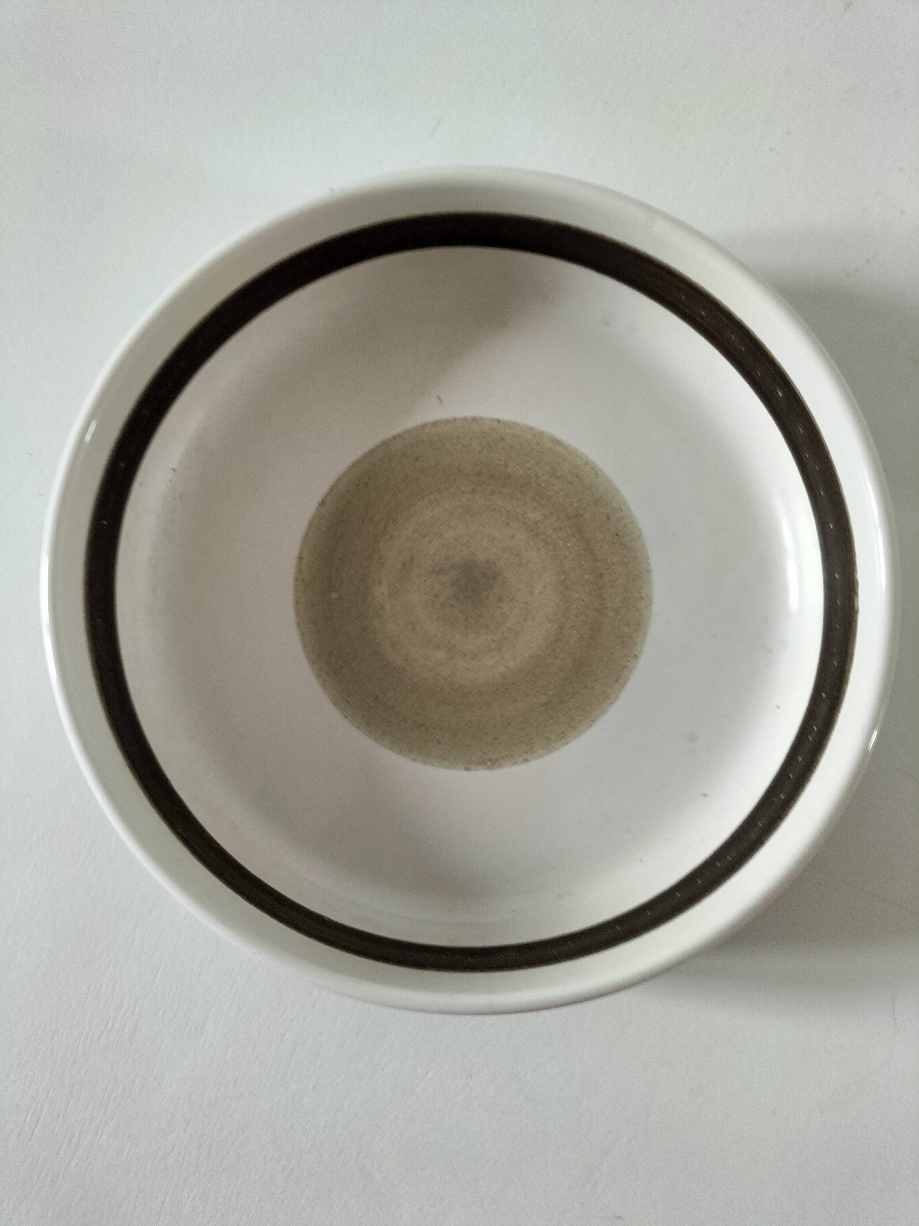 Set of three Niderviller plates, Chalet model, 1960s-70s.
