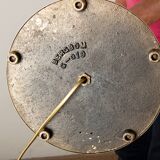 Swedish brass floor lamp, cast iron base, model G 019 by Bergboms 1960