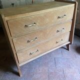 Commode vintage à ailerons