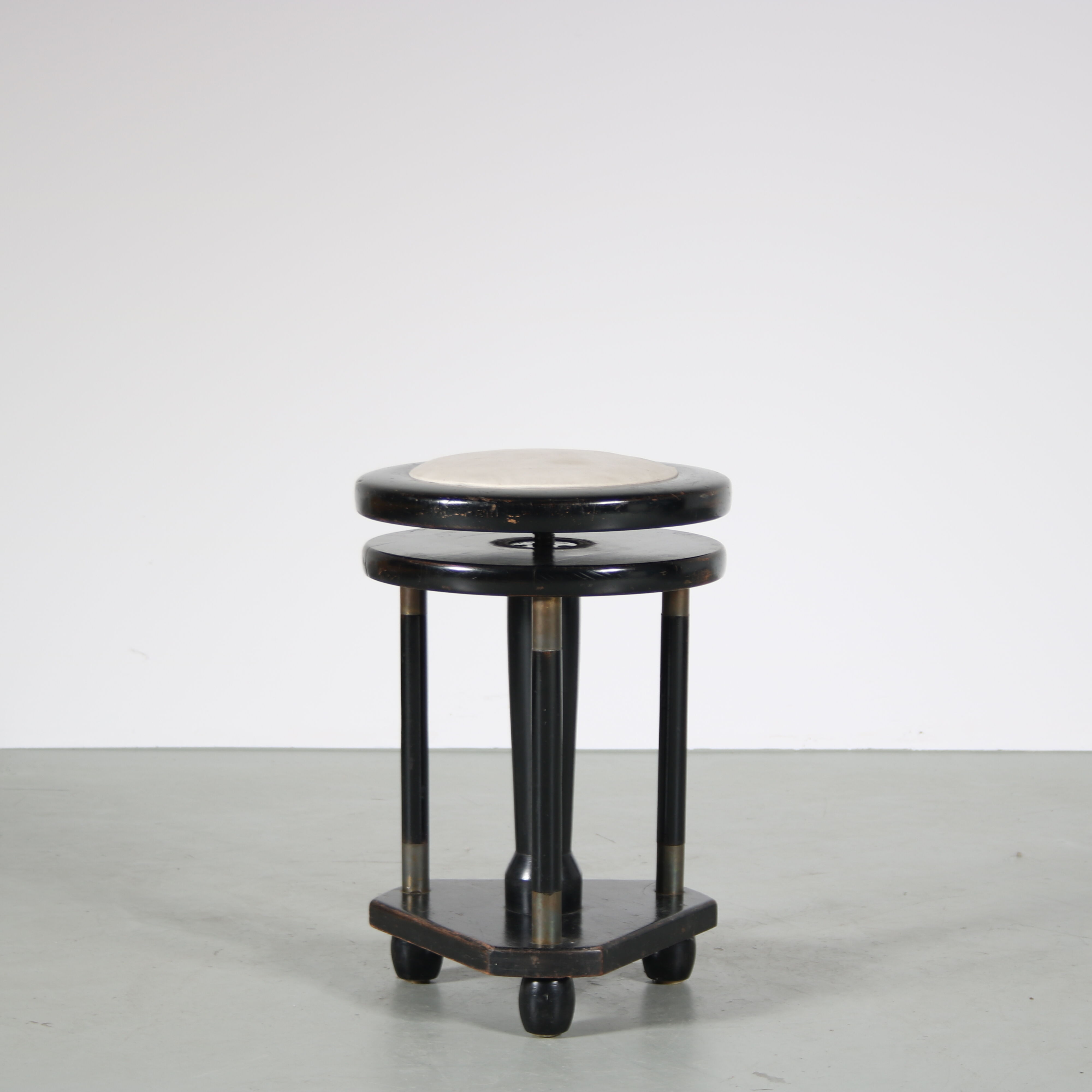 1930s Piano stool from the Netherlands