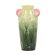 French Art Nouveau Vase Majolica Gustave De Bruyn 29cm