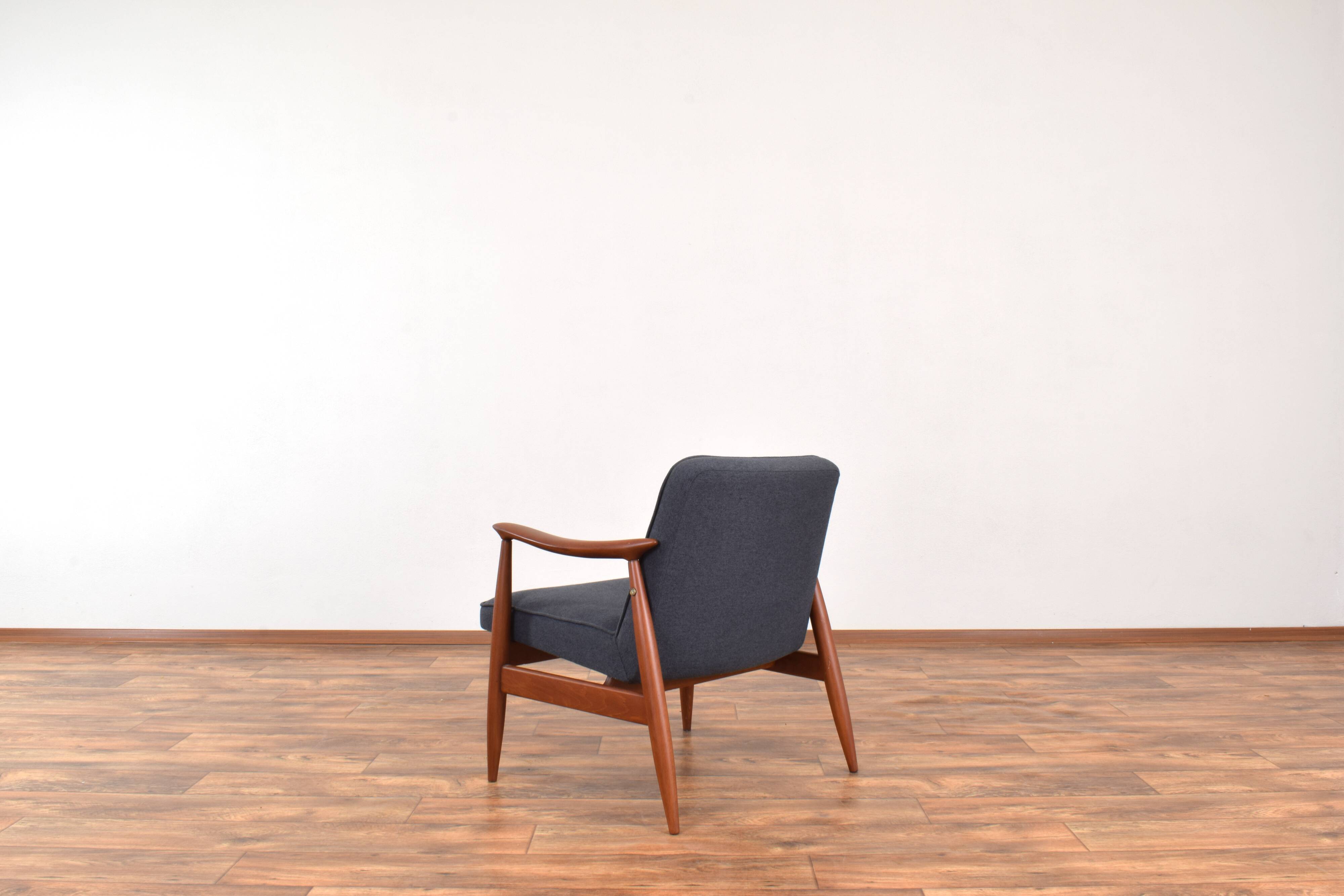 Mid-Century Polish Lounge Chair by Juliusz Kędziorek, 1960s.