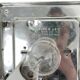 Vintage square Limburg flush-mount light, model A670, 1970s, ice glass.