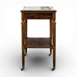 Mahogany refreshment cabinet from the early 19th century.