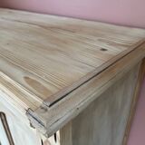 Parisian sideboard in raw wood