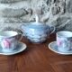 Antique coffee service Victoria China Czechoslovakia 1918-1939 – Art Deco
