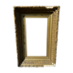 Solid wood frame and plaster molding