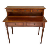 Petit bureau à gradin en merisier 1970