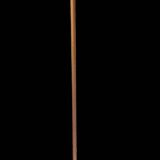 Vintage halogen floor lamp in gold metal