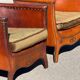 Lounge chairs and ottoman attributed to Otto Schultz for Boet AB, Sweden, 1930s, set of 3
