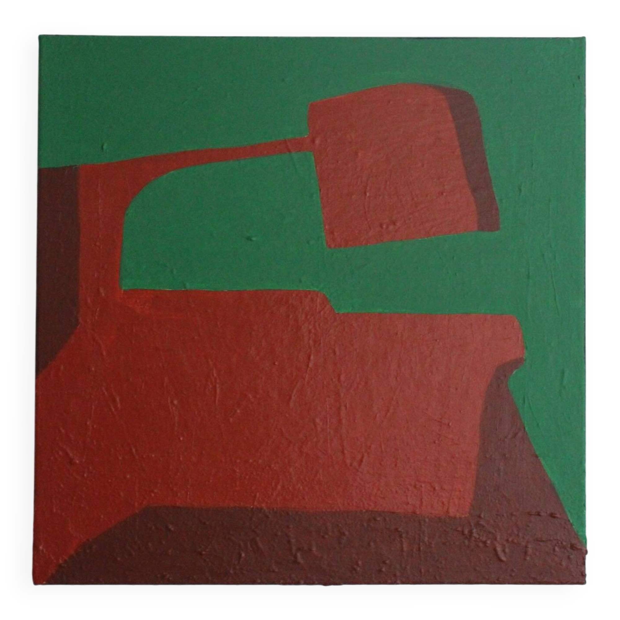 Abstract minimalist "green balance"