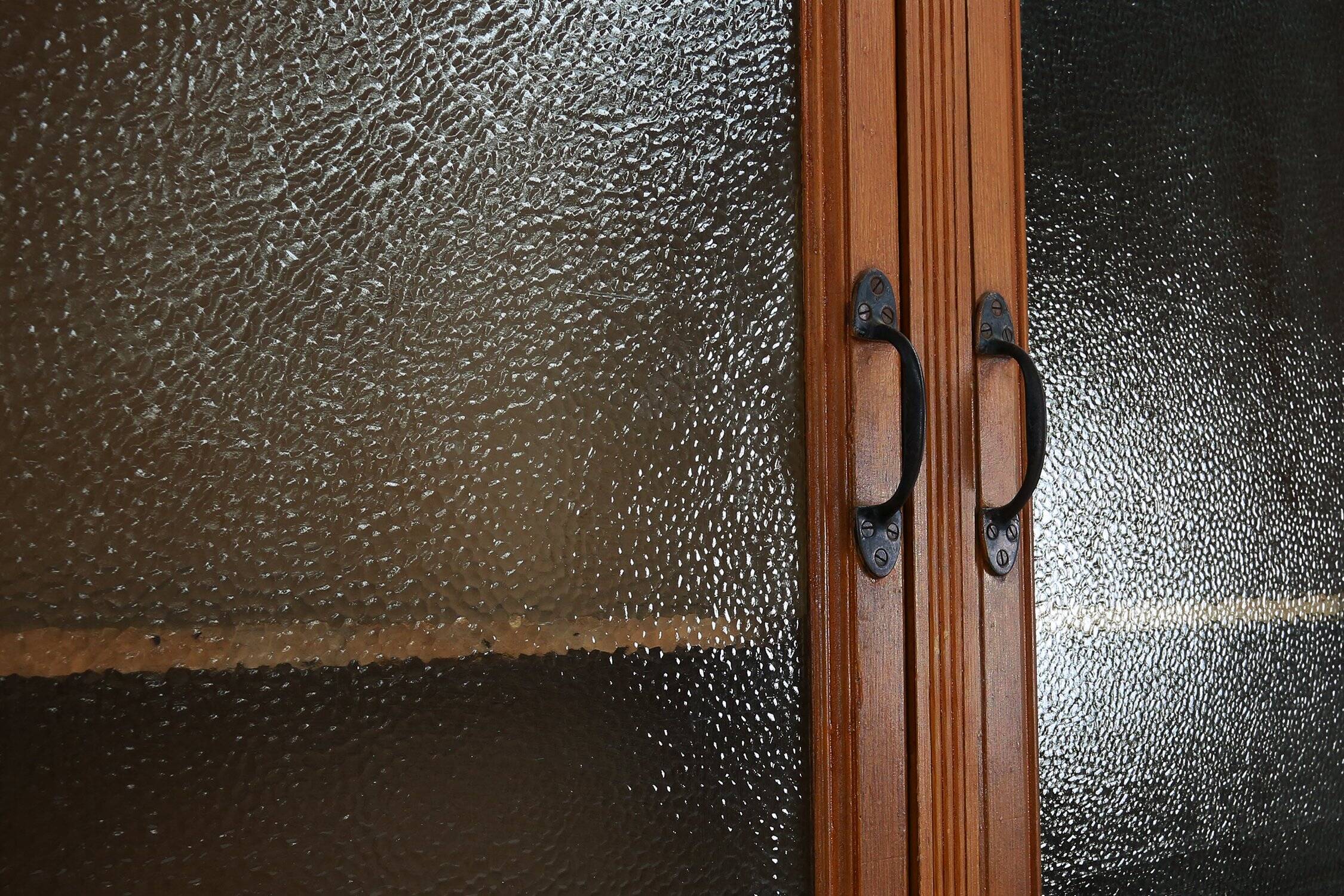 12-Door Monastery or Display Cabinet in Pine, Belgium ca. 1890