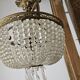 Napoleon III basket chandelier with tassels
