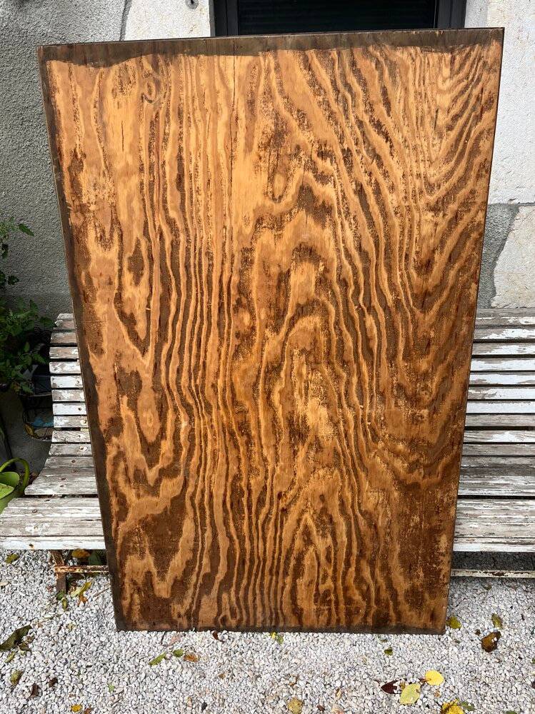 Very large antique mirror