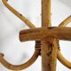 Rattan coat rack