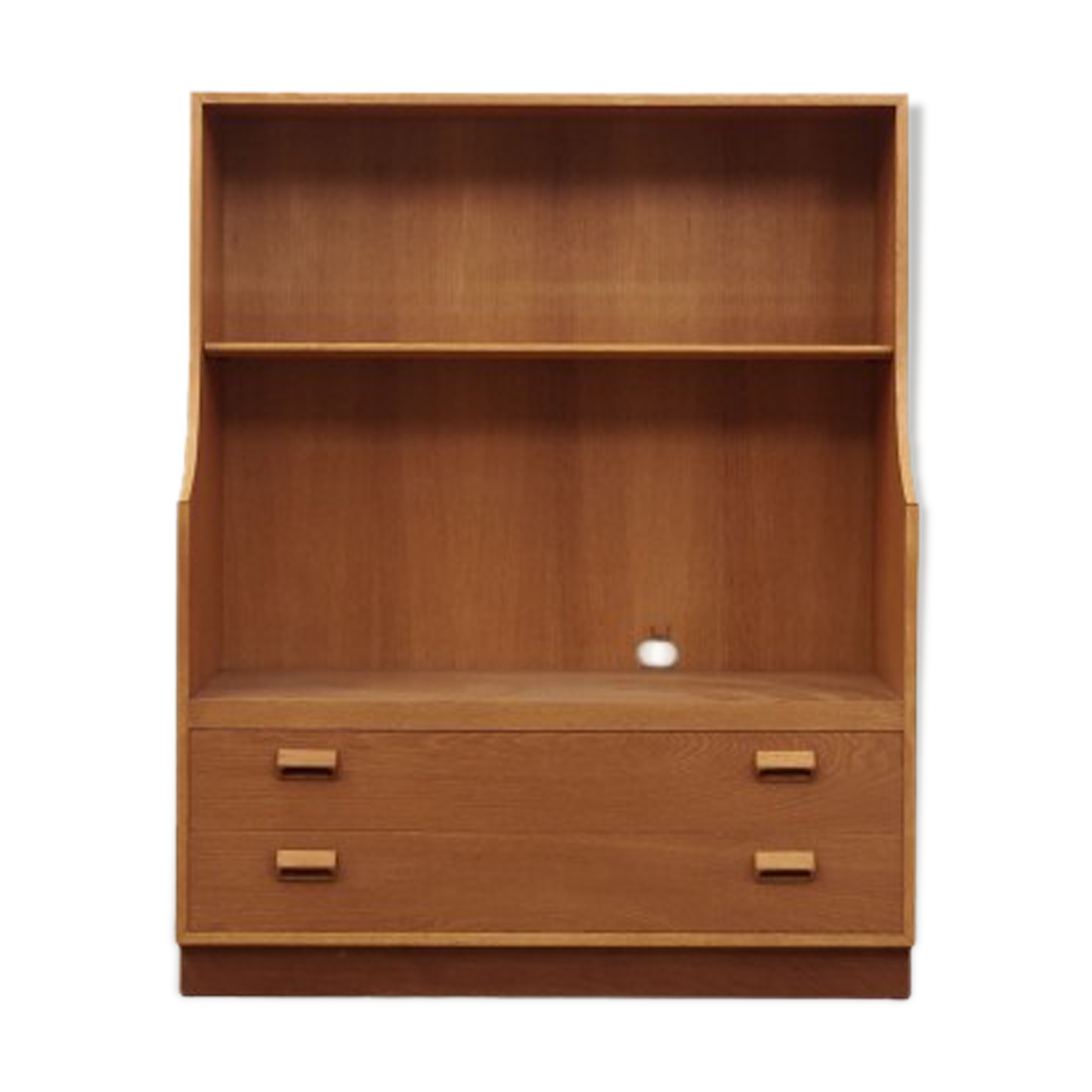 Bibliothèque en frêne, design danois de Børge Mogensen 1970