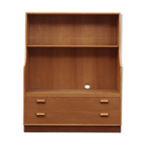 Bibliothèque en frêne, design danois de Børge Mogensen 1970