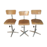 Set of 3 workshop chairs