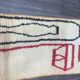 Tapis de passage marocain artisanal 300cmx70cm