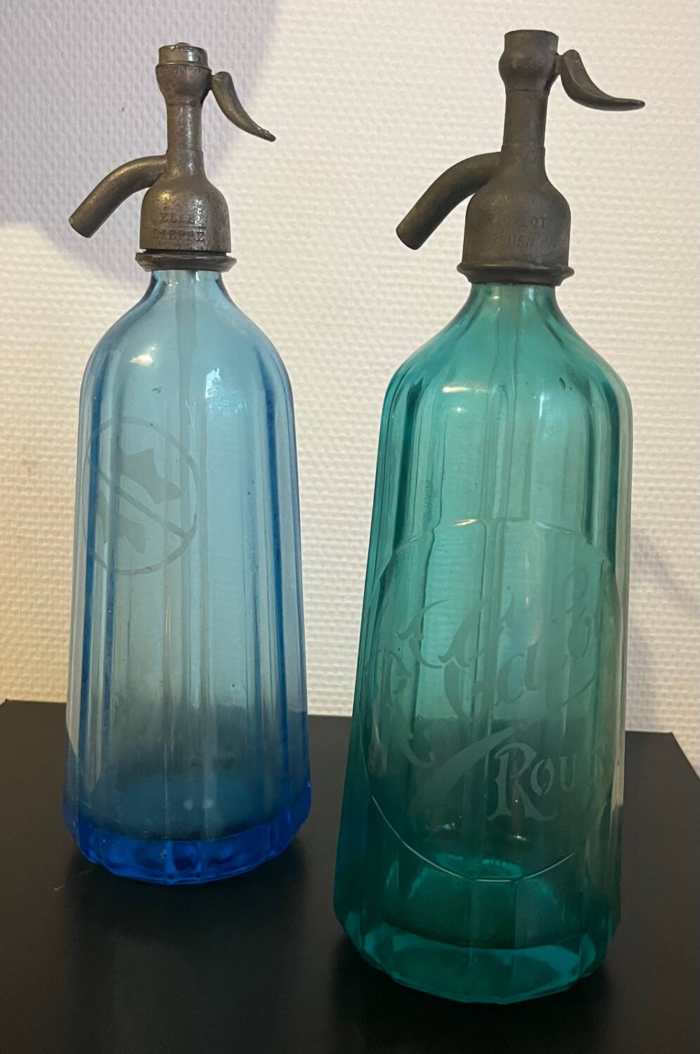 Set of Normandy region bistro siphons