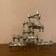 Set of 10 candle holders by Ceasar Stoffi and Fritz Nagel for Quist