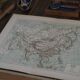 Old map of Asia 1887 – Vintage geographical map