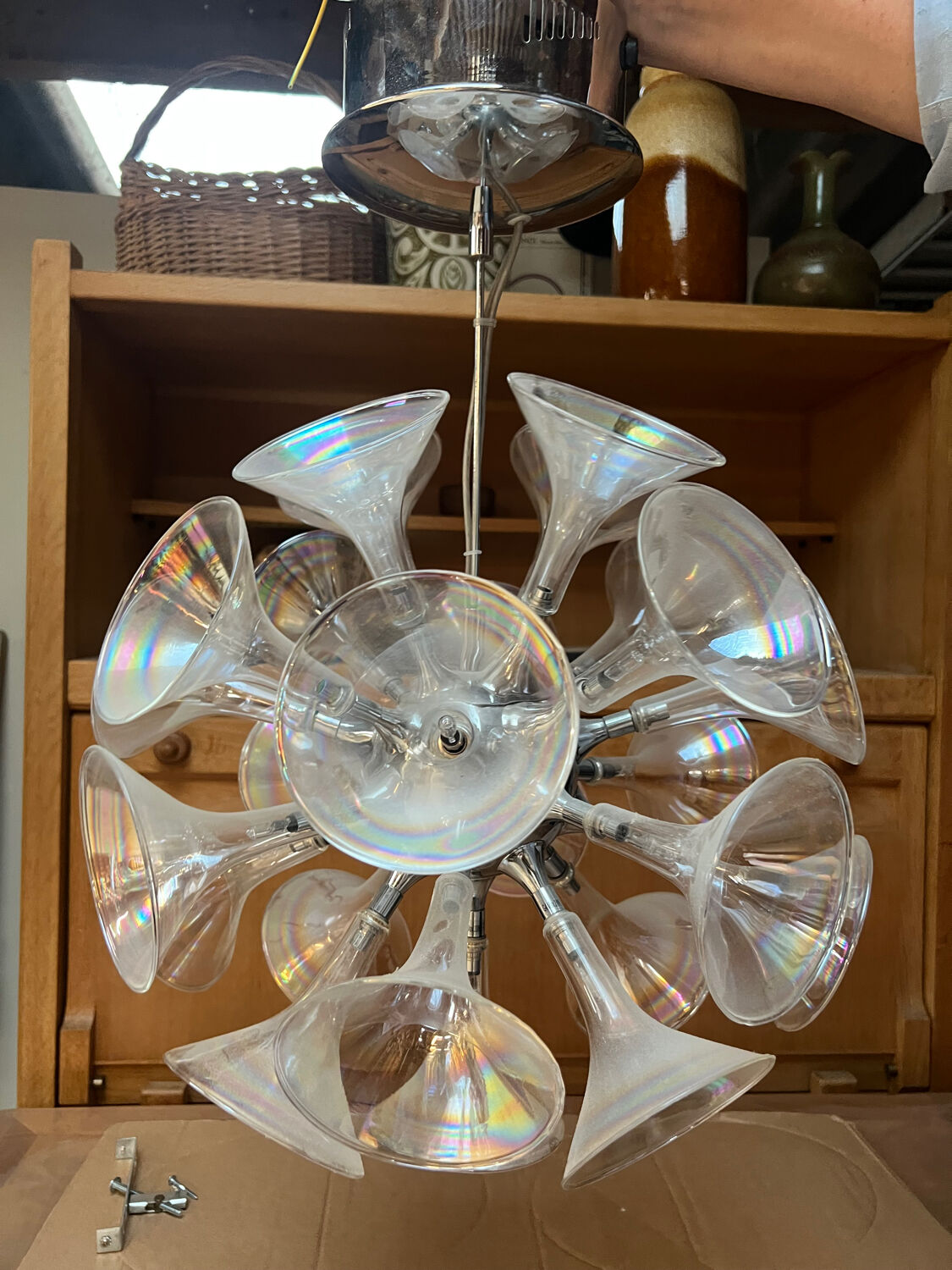 Vintage Sputnik Chandelier
