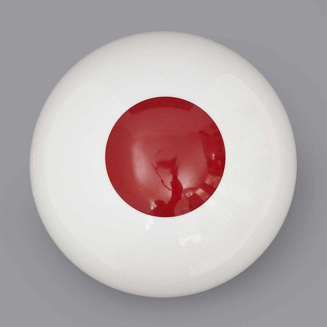 Red mushroom lamp, 1960s