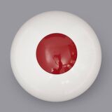 Red mushroom lamp, 1960s