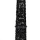 Important high Asian column / saddle in carved wood, circa 1880, Indochina