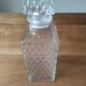 Glass whiskey decanter