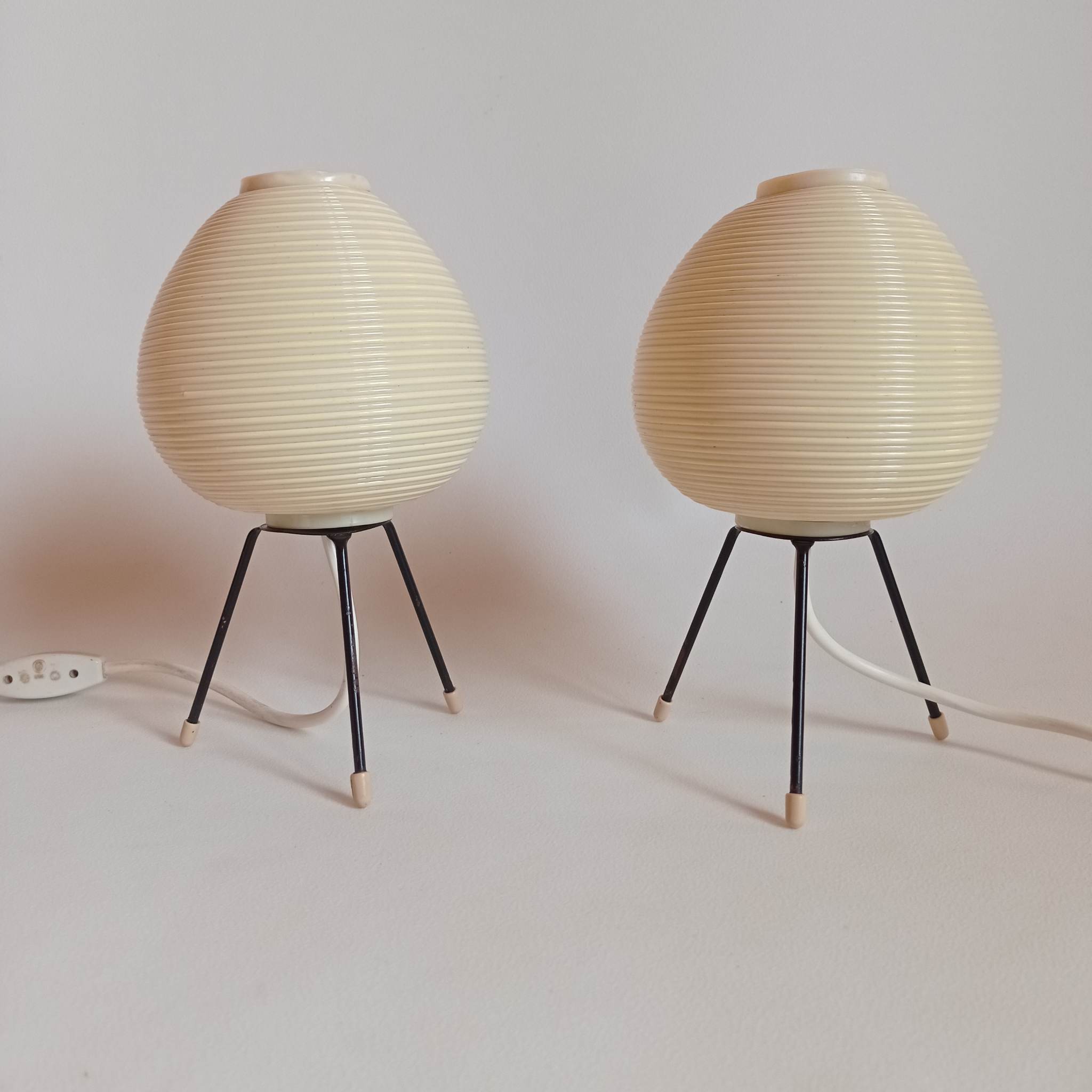 Pair of bedside lamps from the 50s/60s