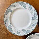 Set of 12 Saint Amand plates