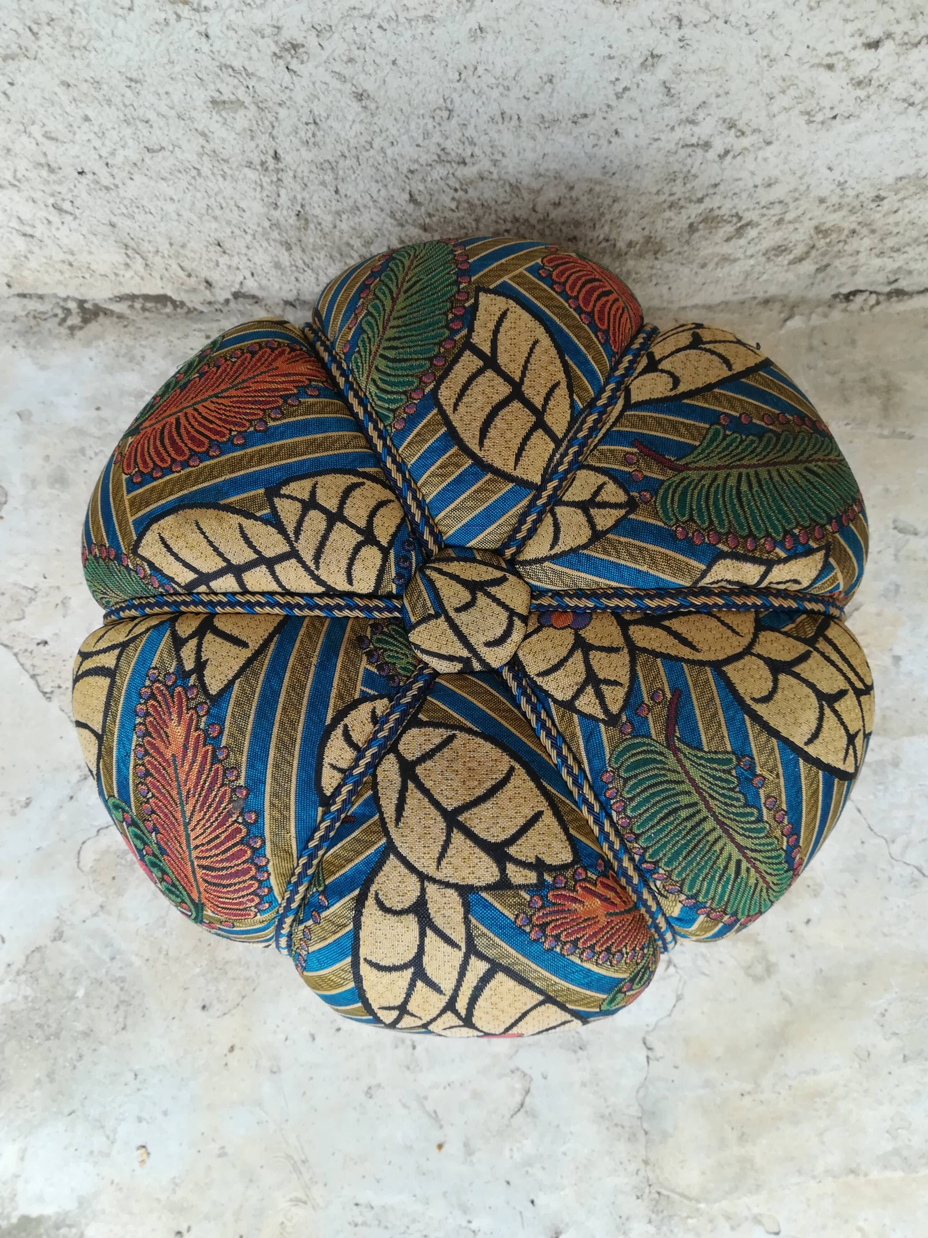 Art Deco pouf by Jindrich Halabala