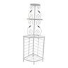 Étagère de coin de boulanger en fer